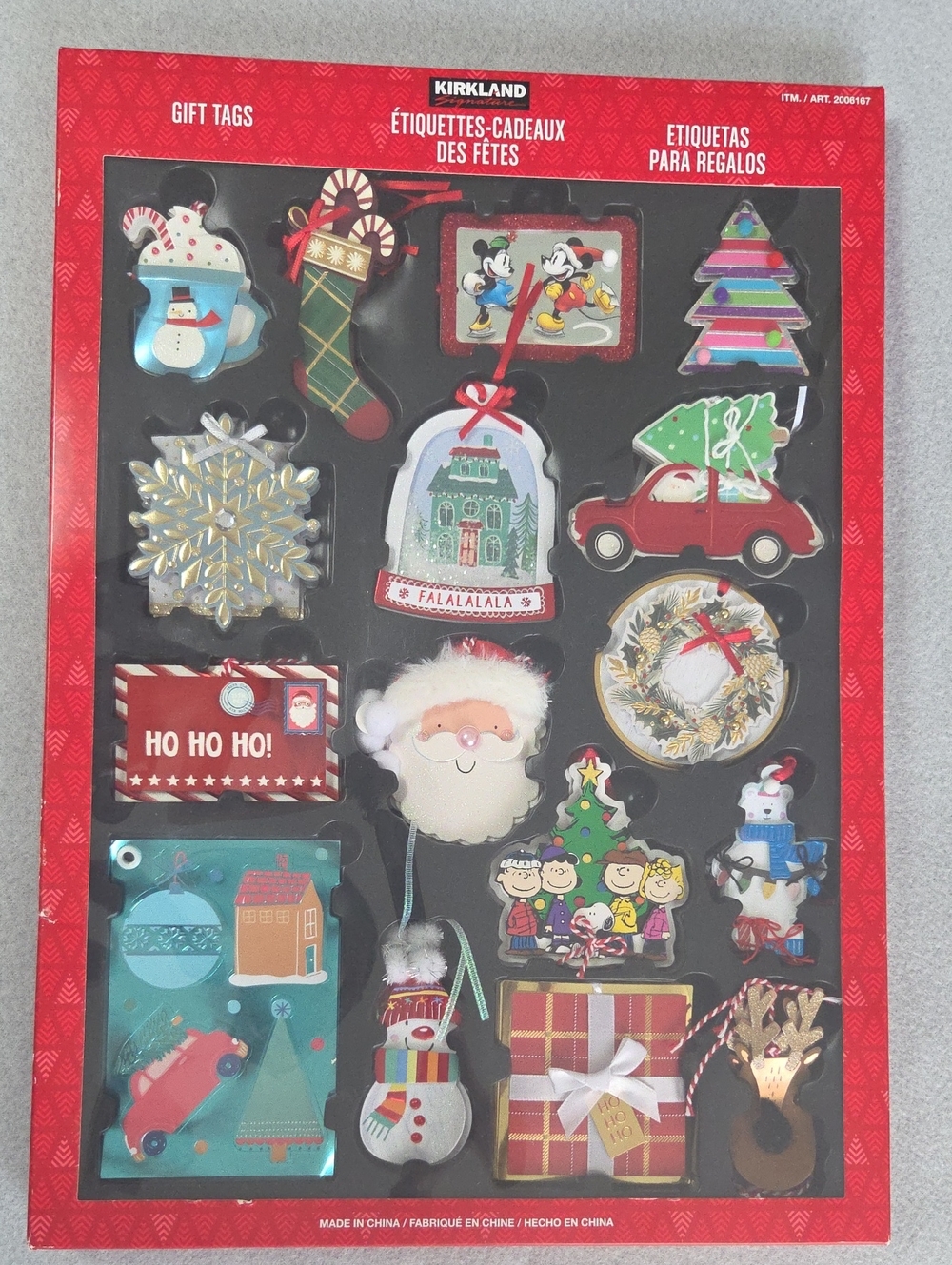 Kirkland Signature  Holiday Gift Tags Set